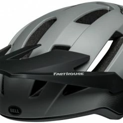 Bell 4Forty Air MIPS Casque -Magasin de casques HLM Be3FOAM BELL 4FORTY AIR MIPS MATTE GLOSS GRAY BLACK FASTHOUSE 00 il