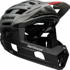 Bell Super Air R Spherical Fullface Casque 15 Bell Super Air R Spherical Fullface Casque -Magasin de casques HLM Be3SARM BELL SUPER AIR R SPHERICAL MATTE GRAY BLACK FASTHOUSE 00 il