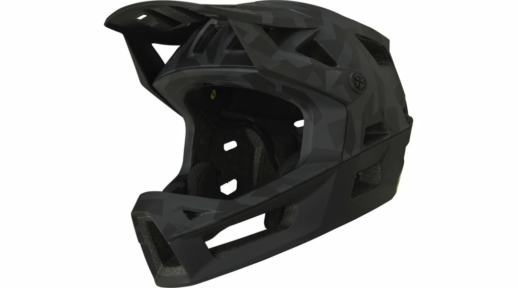 IXS Trigger FF Camo MIPS Fullface Casque Gr. XS/S (49-54cm) Noir Camo 3 IXS Trigger FF Camo MIPS Fullface Casque Gr. XS/S (49-54cm) Noir Camo