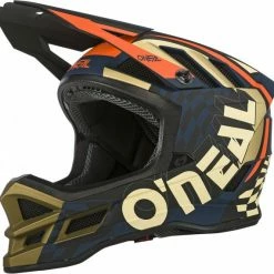 O'Neal Blade Zyphr Fullface Casque Gr. S (55cm-56cm) Bleu/orange