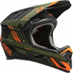 O'Neal Backflip Strike Fullface Casque -Magasin de casques HLM On3BAST ONEAL BACKFLIP STRIKE BLACK ORANGE OLIVE 00 il