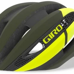 Giro Synthe MIPS Casque Course S (51-55cm) Mat Olive/citron