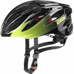 Uvex Boss Race Casque Gr. 52-56cm Noir/lime