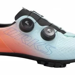 Specialized S-Works Recon Chaussures 8 Specialized S-Works Recon Chaussures -Magasin de casques SHU Se2SWR SPECIALIZED S WORKS RECON ARCTIC BLUE VIVID CORAL SKY BLUE 00 il